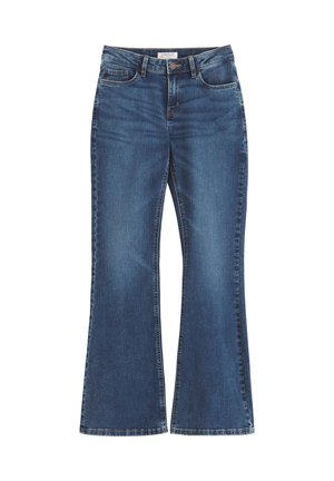 Lindex FREJA SUPER STRETCH WAIST - Flared Jeans - denim