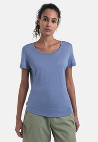 icebreaker WOMEN SPHERE SCOOP TEE - T-shirt - bas - LIGHT BLUE