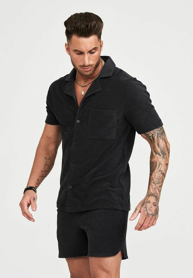 Frank Dandy TERRY  - Camicia - graphite grey
