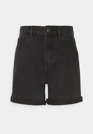 ONLVEGA LIFE MOM - Shorts di jeans - black
