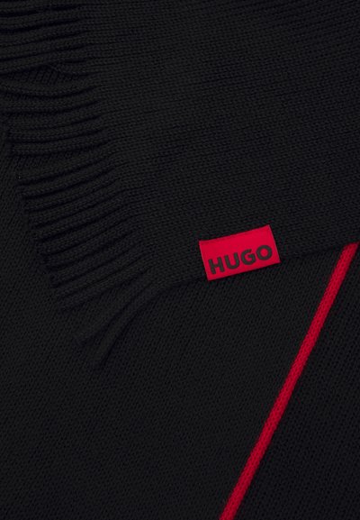 HUGO ZASCHEL SET - Плетена шапка - black