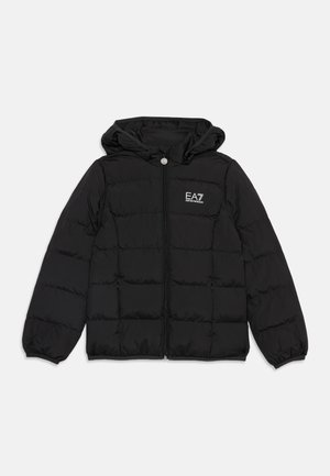 EA7 Emporio Armani, TRAIN LOGO SERIES CROSSOVER - Chaqueta de invierno - black