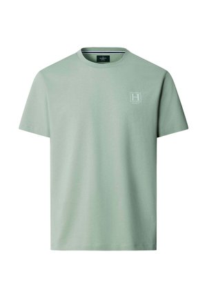 Hackett London, HERITAGE SMALL LOGO - Camiseta básica - sage green