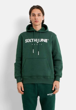 Hoodie - dark green