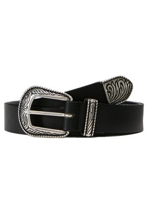 Vanzetti LEATHER BELT - Cinturón - schwarz