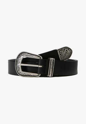 Vanzetti LEATHER BELT - Josta - schwarz
