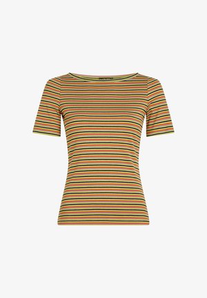 King Louie, LILI TEE MISTRAL STRIPE - Print T-shirt - green envy