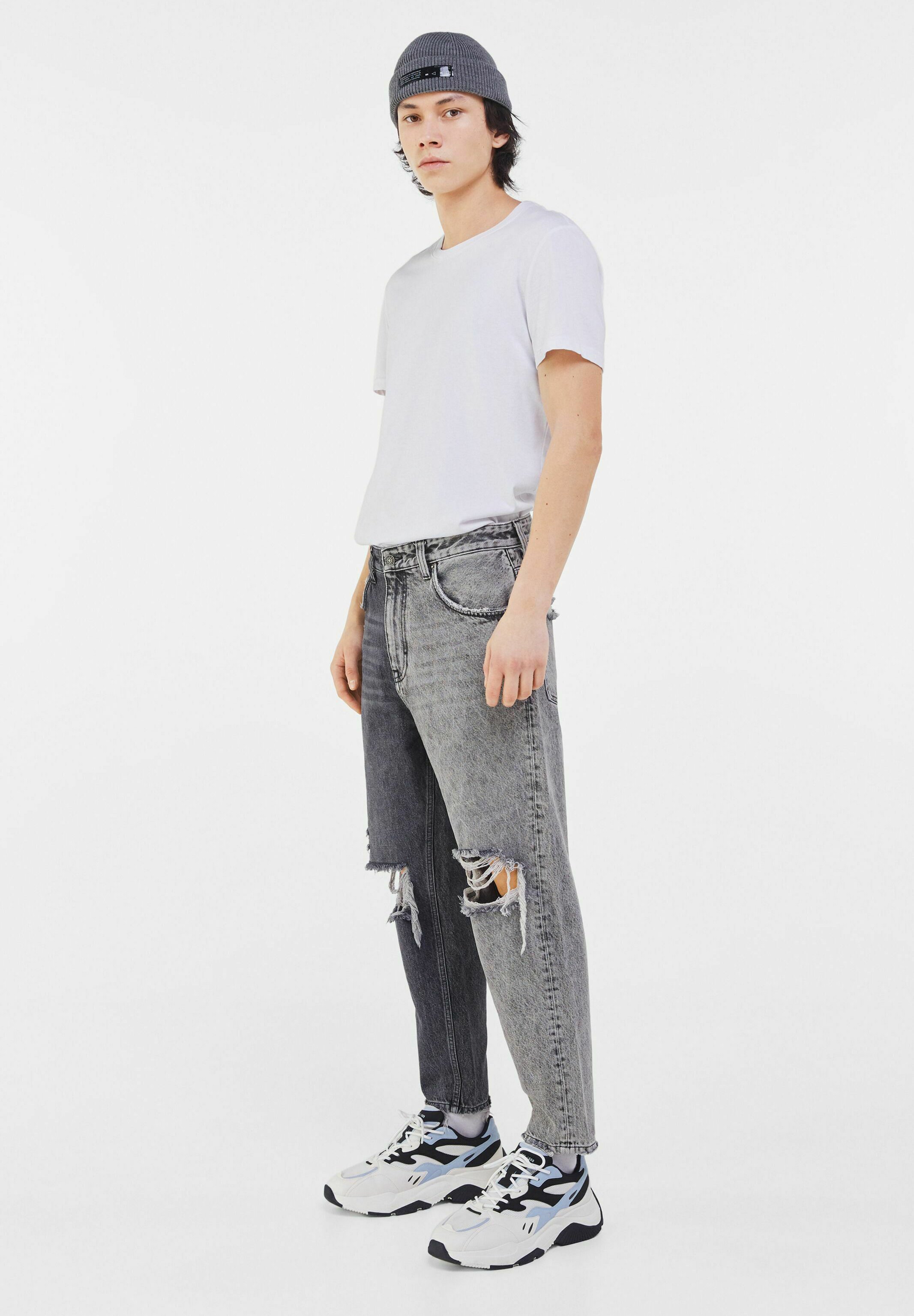 Bershka Jeans slim fit - dark grey/grigio scuro - Zalando.it
