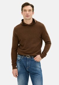 Oscar Jacobson PASCAL - Kapuzenpullover - mud brown