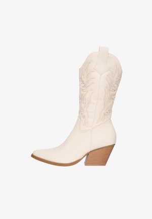 Salinyang, Cowboy/Biker boots - natur