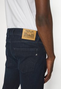 Replay Vaqueros rectos - dark-blue denim