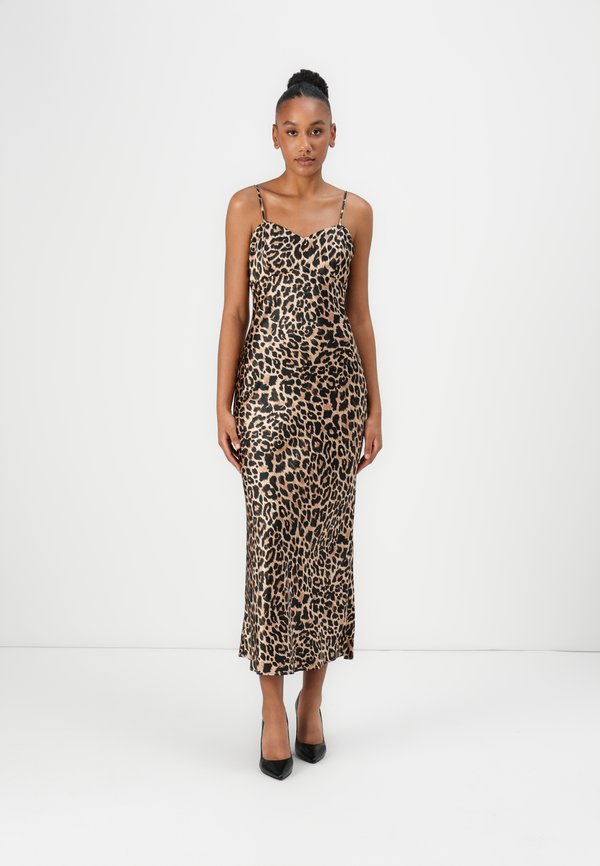 TULLIA SLIP DRESS - Cocktail dress / Party dress - feline print