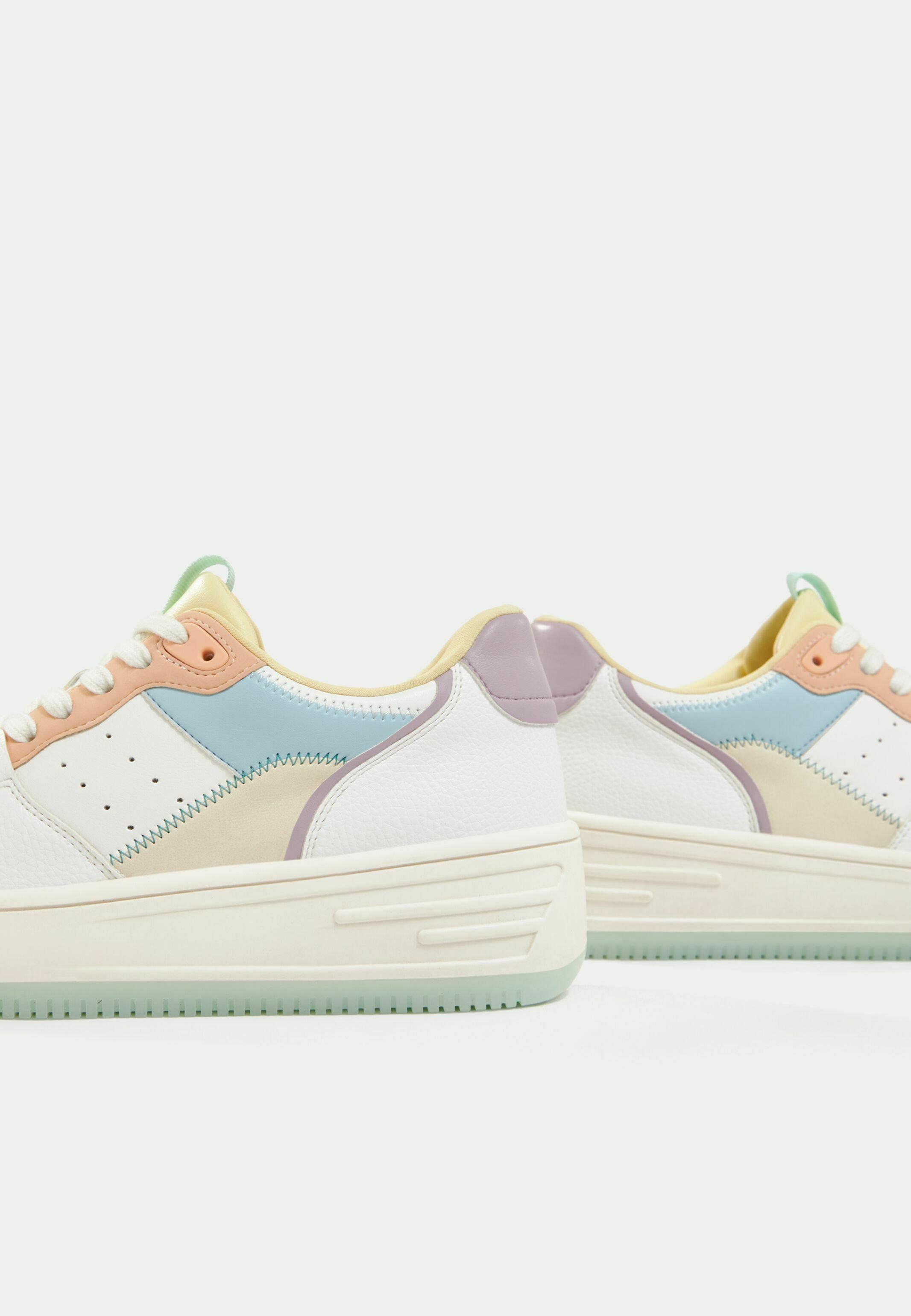 Bershka Baskets basses - multi coloured/multicolore - ZALANDO.BE