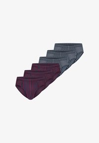 Non sélectionné, rot/blau