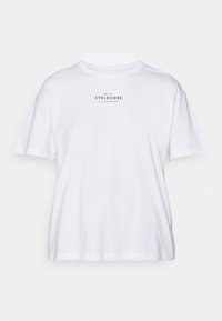 ONPPICA LIFE ON LOOSE TEE - Tričko s potlačou - white/black