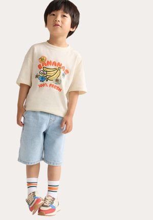 Marks & Spencer, UNISEX - T-shirt print - light cream