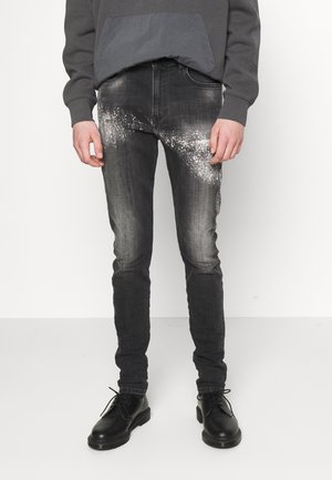 Slim fit jeans - black denim