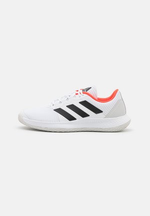 FORCEBOUNCE - Käsipallokengät - footwear white/core black/solar red