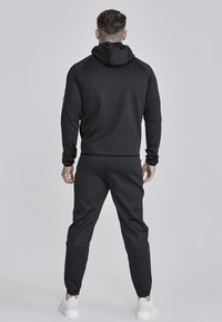 SIKSILK FULL HOODIE - Bluză de molton cu fermoar - black