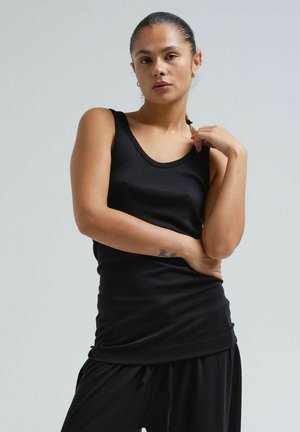 Seamless Basic ISA Merino - Top - black