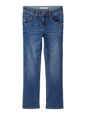 NKMRYAN - Jeans straight leg - dark blue denim