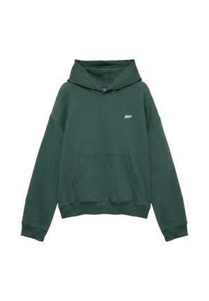 PULL&BEAR, STWD BOXY - HOODIE - Felpa con cappuccio - green
