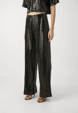 EDITION SOMA ANIMAL GLAM - Trousers - meteorite