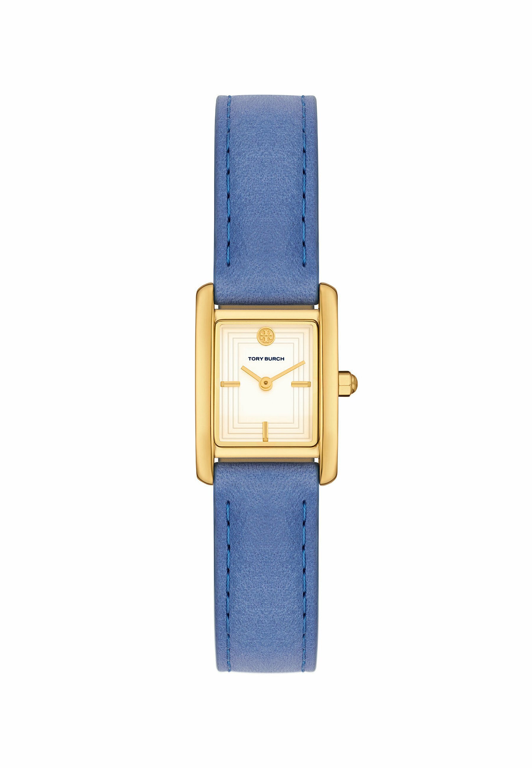 Tory Burch Women\'s Grier Blue Leather Strap Watch 26mm - Blue Womens Wristwatch TORY BURCH THE COLLINS TBW1303 Leather  main image 2