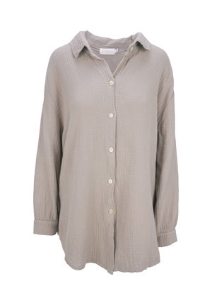 Seasons of April, SUSIE MUSSELIN OVERSIZED - Hemdbluse - taupe