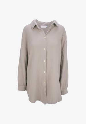 Seasons of April, SUSIE MUSSELIN OVERSIZED - Hemdbluse - taupe