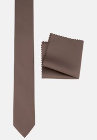 Prestije MIT EINSTECKTUCH - Tie - braun