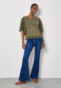 Apricot EMBROIDERED - Bluse - khaki