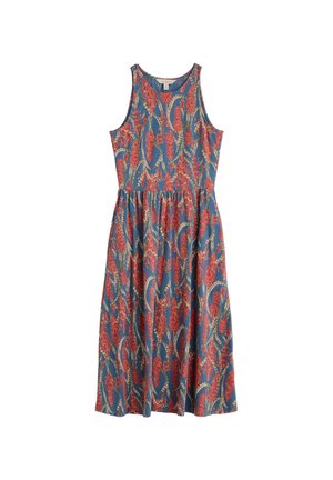Seasalt Cornwall, SEASALT CORNWALL PORTHMEOR WAVE DRESS - Vestido ligero - red hot poker dusk