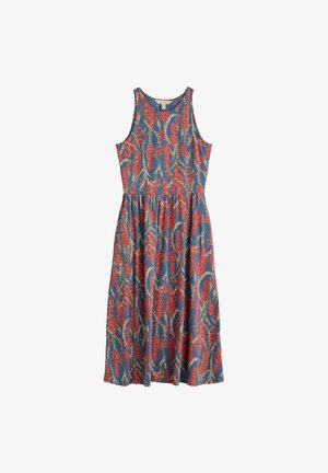 Seasalt Cornwall, SEASALT CORNWALL PORTHMEOR WAVE DRESS - Vestido ligero - red hot poker dusk