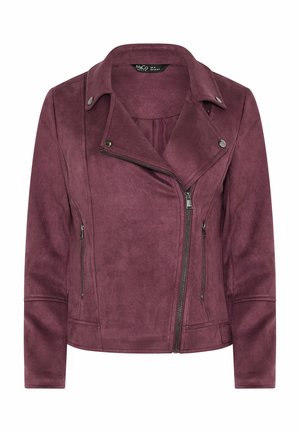 M&Co, WOMEN'S BIKER JACKETS - Chaqueta de cuero sintético - purple
