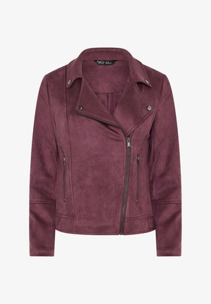 M&Co, WOMEN'S BIKER JACKETS - Faux leather jacket - purple
