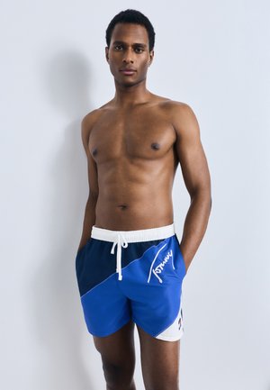 ARCHIVE MEDIUM DRAWSTRING - Swimming shorts - fizzy blue
