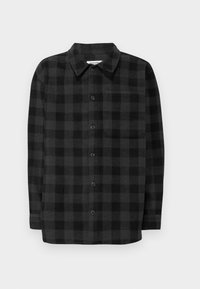JJZAC HEAVY BRUSHED - Lichte jas - asphalt