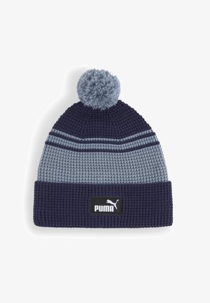 Megzta kepurė - navy-mix
