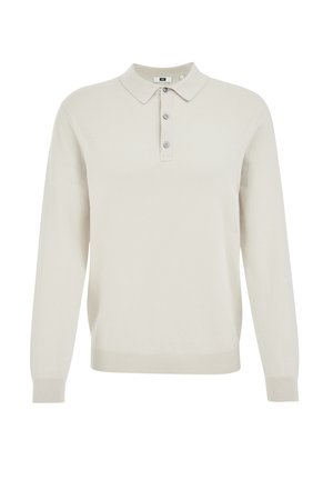 WE Fashion Polo majica - whitegold
