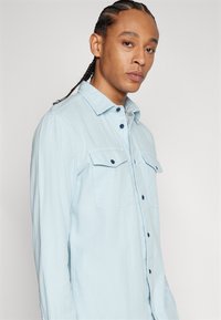 G-STAR MARINE SLIM - Pluus - light-blue denim
