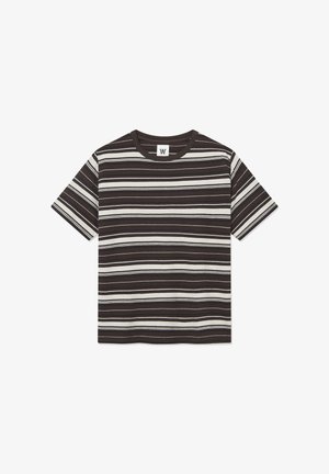 DOUBLE A BY W.W. EASTON - Tricou cu imprimeu - delicioso stripe