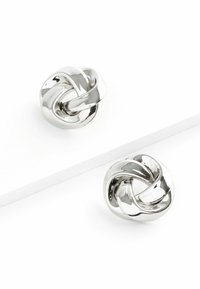 Next STATEMENT SWIRL BUTTON - REGULAR FIT - Øreringe - silver tone