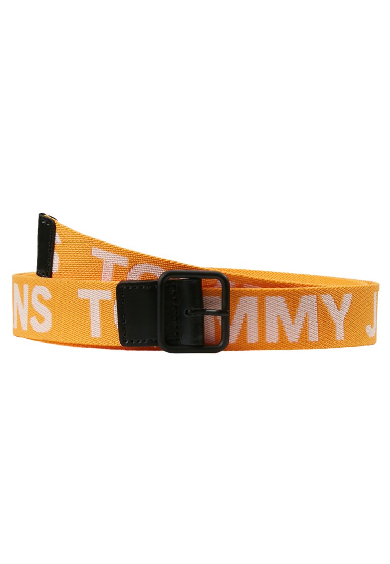 tommy jeans yellow belt
