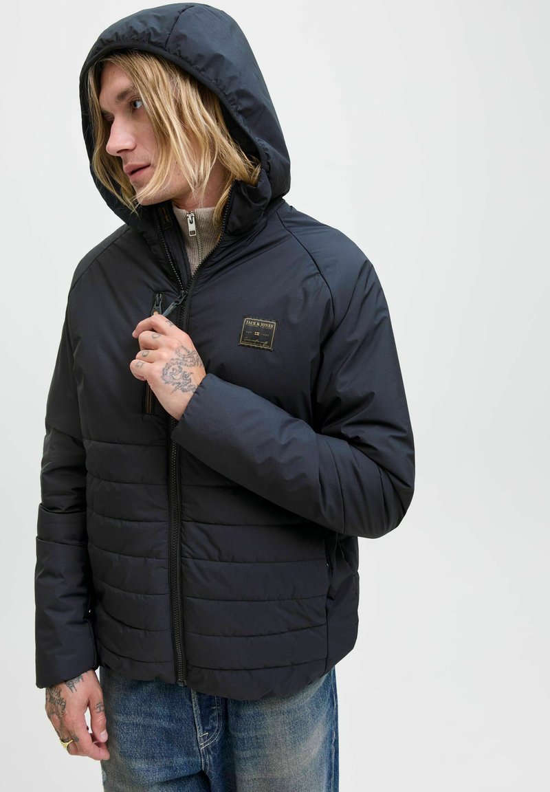 JACK & JONES Jprblualves Giacca Ibrida Uomo – Autunnale, Con Cappuccio, Leggera E Confortevole
