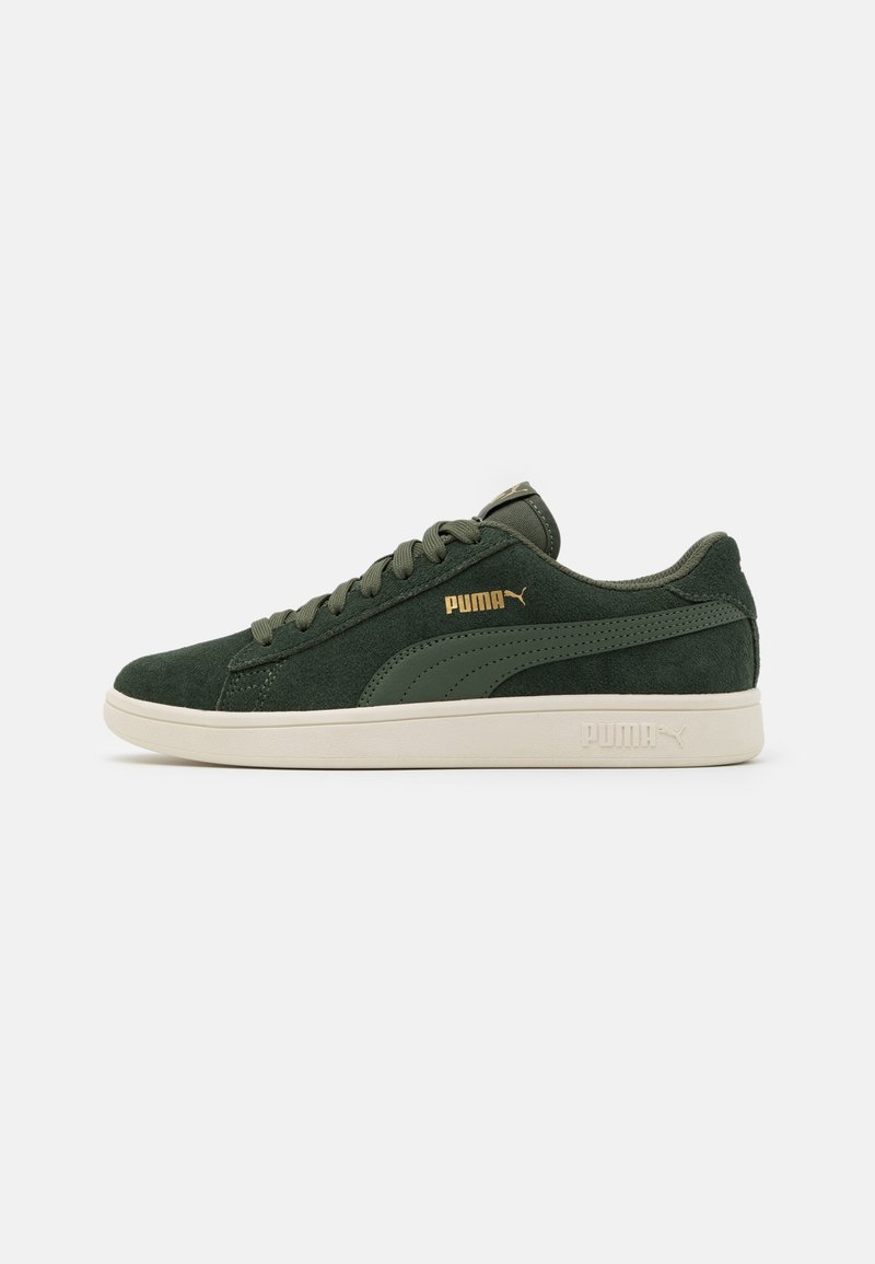 Puma SMASH V2 - Sapatilhas - thyme/team gold/white