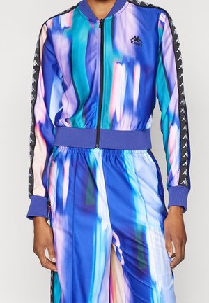 Felpa con zip - purple