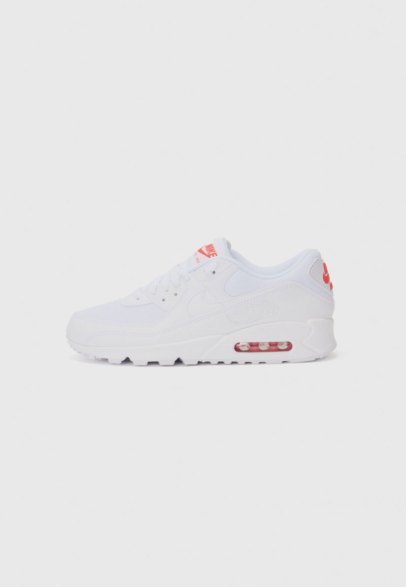 Nike Sportswear - AIR MAX 90 - Trainers - white/crimson, Enlarge