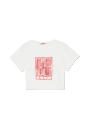 T-shirt con stampa - sn white love