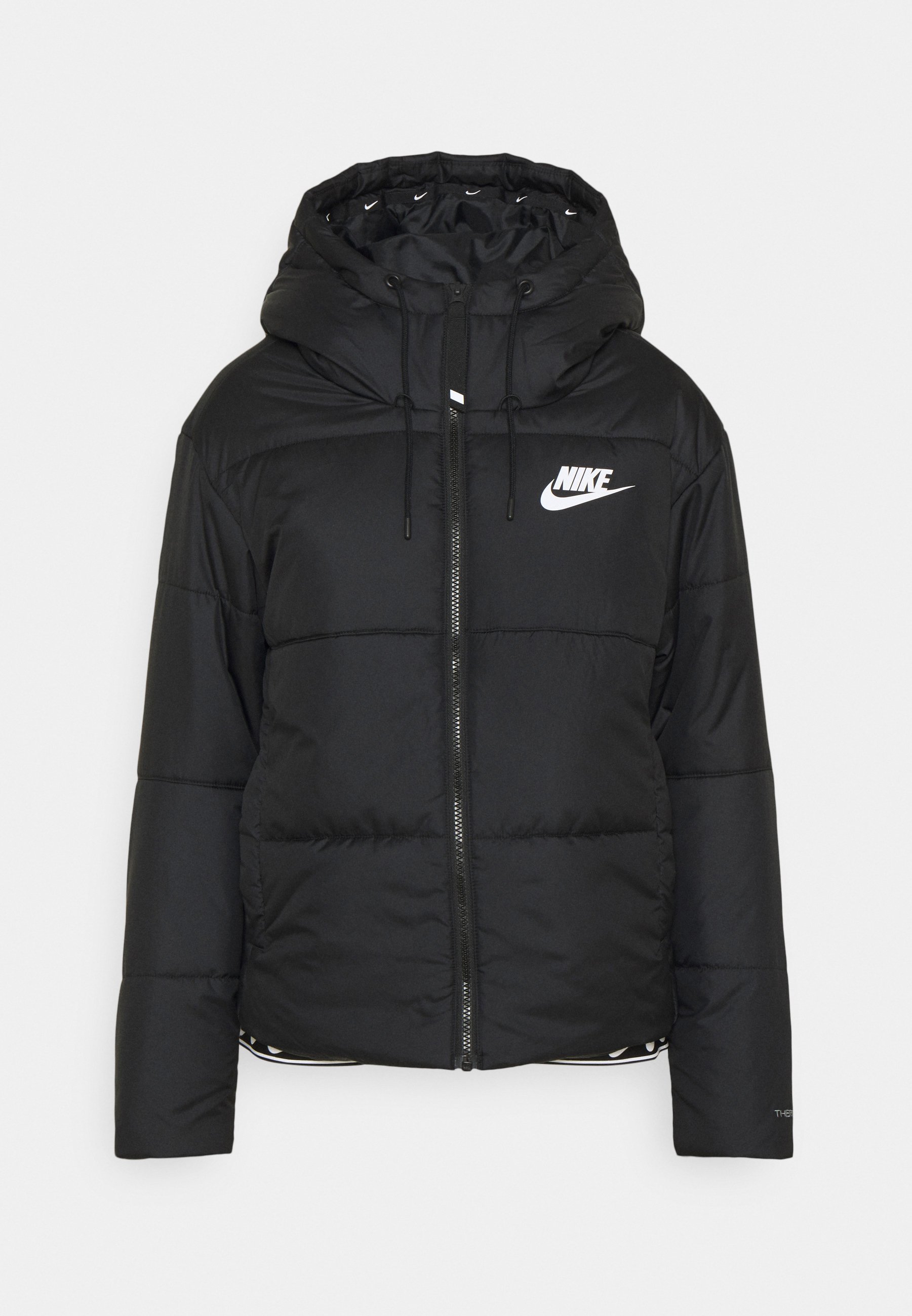 CLASSIC TAPE - Winterjas - black/white CLASSIC TAPE - Winterjas - black/white
